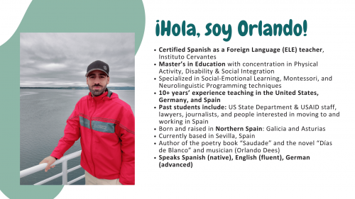 Spanish for beginners group class